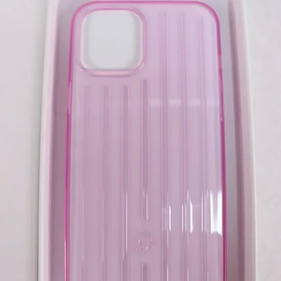 Rimowa Iphone Case Compatible for iPhone 12 Pro Max Neon Pink New - Picture 2 of 4
